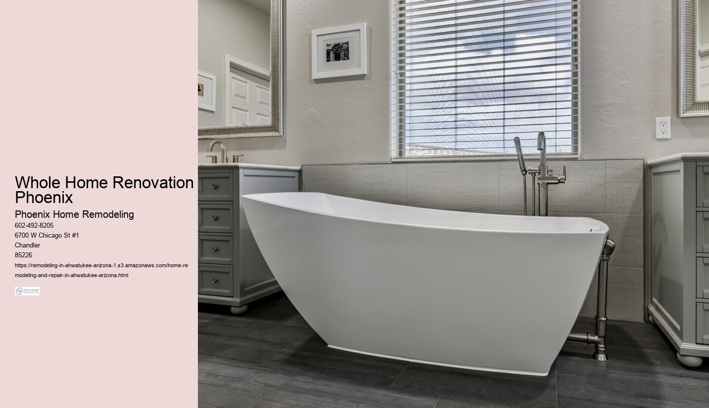 Phoenix Home Renovation Financing